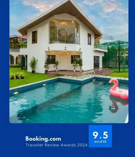 Ekostay - 8Bhk La Flamingo Villa With Private Turf Lonavala